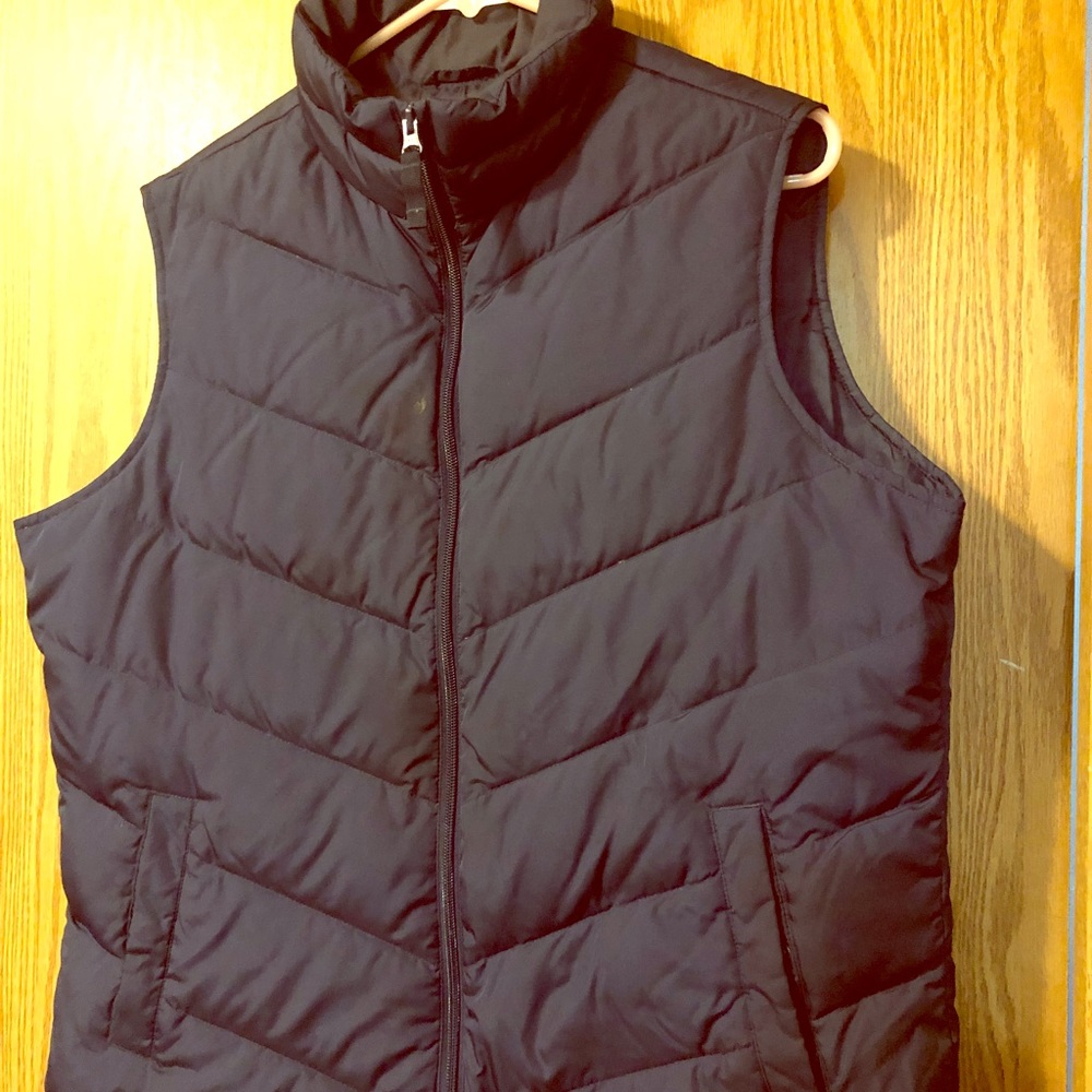 Navy Blue puffer vest